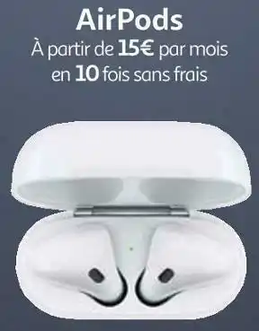 Auchan Apple airpods offre