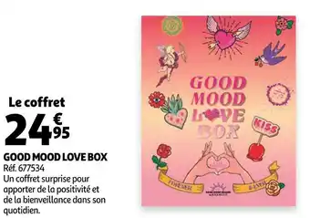 Auchan Good mood love box offre