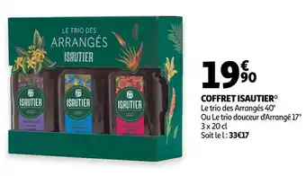 Auchan Isautier coffret offre