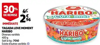 Auchan Haribo tagada love moment offre