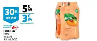 Auchan Fuze tea offre
