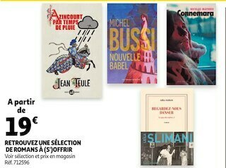 Retrouvez une sélection de romans à (s')offrir