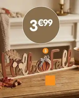 b&m B&m - decoration automnale a poser offre