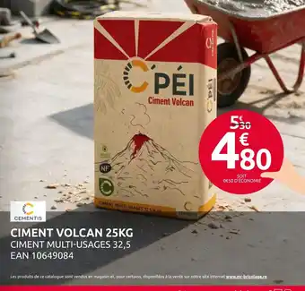 CÉMENTIS Ciment Volcan