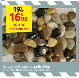 Mr Bricolage Galets multicolores polis offre