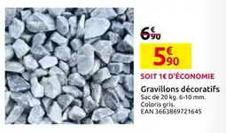 Mr Bricolage Gravillons décoratifs offre