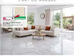 Mr Bricolage Carrelage sol intérieur Bologna Blanco Brillo offre