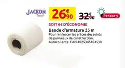 Mr Bricolage JACKON Bande d'armature offre