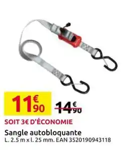 Mr Bricolage Sangle autobloquante offre