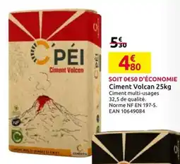 Mr Bricolage Ciment Volcan offre