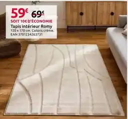 Mr Bricolage Romy Tapis intérieur offre