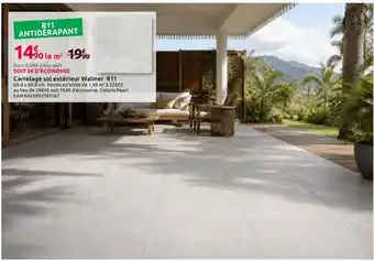 Walmer Carrelage sol extérieur R11