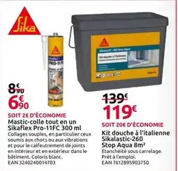 Mr Bricolage Sika Mastic-colle tout en un offre