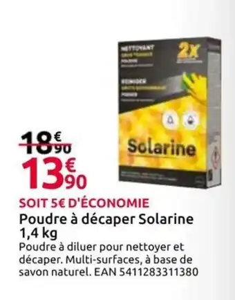 Solarine Poudre à décapeter