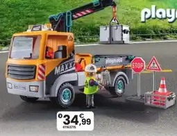 Möbel Martin Camion grue, ouvrier et accessoires offre