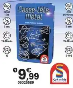 Möbel Martin Schmidt Casse-tête métal offre