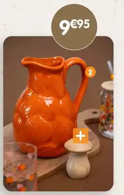 b&m Pichet motif pumkin offre