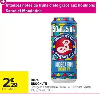BROOKLYN Bodega Run Smooth IPA