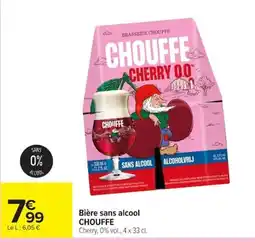 Carrefour CHOUFFE Bière sans alcool offre