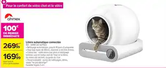 Ohmex Litière automatique connectée