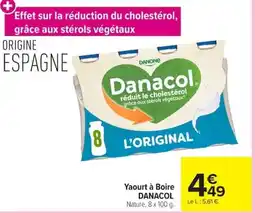 Carrefour Danacol Yaourt à Boire offre