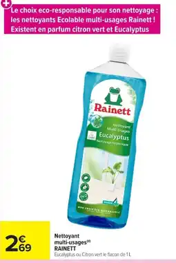 Carrefour Rainett Nettoyant multi-usages offre