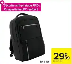 Carrefour Sac à dos offre