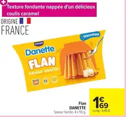Carrefour Danette Flan offre