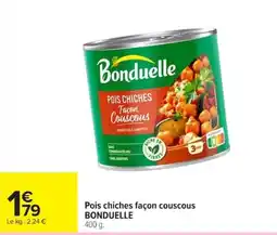 Carrefour BONDUELLE Pois chiches façon couscous offre