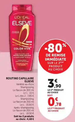 U Express ELSEVE COLOR VIVE offre