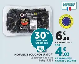 U Express MOULES DE BOUCHOT U STG offre
