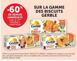 U Express Gerblé Biscuits offre