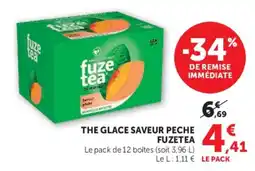 U Express fuze tea offre
