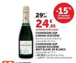 U Express CANARD-DUCHÊNE Champagne AOP offre