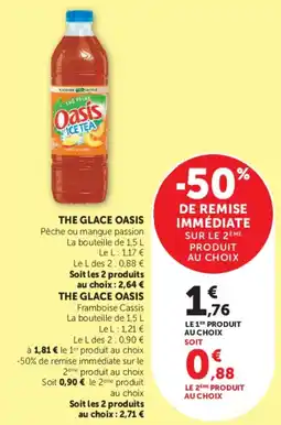 U Express Oasis Ice Tea offre