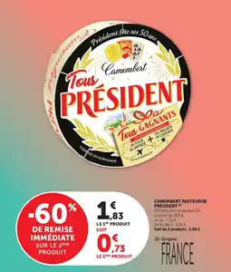 U Express President Camembert offre