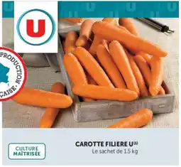 U Express U CAROTTE FILIERE offre