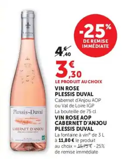 U Express Plessis-Duval Vin Rose offre