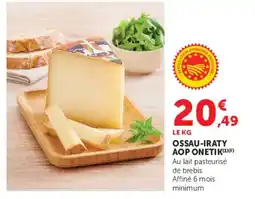 Super U OSSAU-IRATY AOP ONETIK offre
