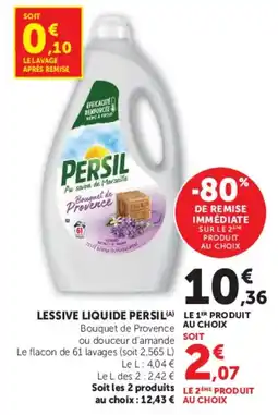 U Express PERSIL Lessive liquide offre
