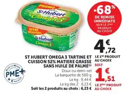 U Express St Hubert Oméga3 offre