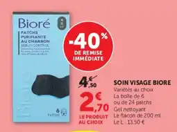 Hyper U Biore Patches Purifiants au Charbon offre