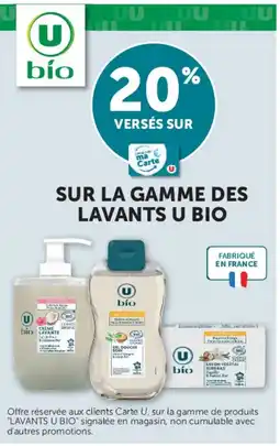 Hyper U U sur la gamme des lavants offre