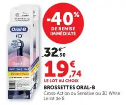 Super U Oral-B Brossettes offre