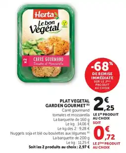 Super U Herta Carré gourmand offre