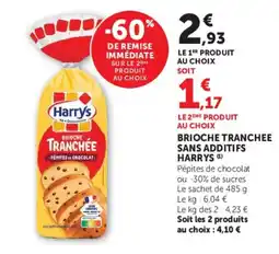 Hyper U Harrys Brioches tranchées offre