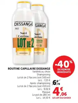 Hyper U DESSANGE Nutri Extrême offre