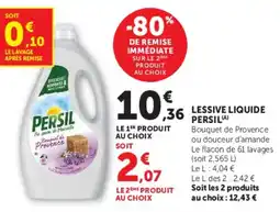 Hyper U PERSIL LESSIVE LIQUIDE offre