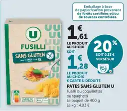 Super U U Fusilli offre