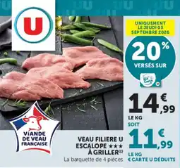 Hyper U VEAU FILIERE U offre